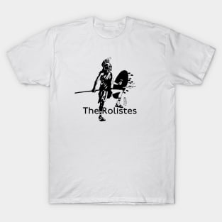 The Rolistes Podcast (Trojan B&W) T-Shirt T-Shirt